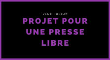 On lit "Projet pour une Presse Libre" pour une future vidéo by Aymeric Crypt