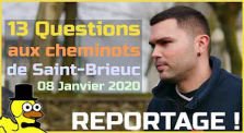 REPORTAGE : 13 QUESTIONS POSÉES AUX CHEMINOTS DE ST BRIEUC by Le Canard Réfractaire