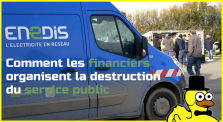 SAINT-BRIEUC - Enedis et la vente de la France aux financiers by Le Canard Réfractaire
