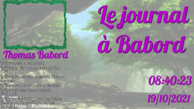 Le journal de Babord ! 19/10/21 - Roussel, l'AESH, Arnault et la Monarchie Espagnol by Thomas Babord
