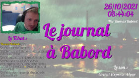 📰 Le journal de Babord 26/10/21 - Khartoum, Strikrotober, Knoll, les chasseurs et le prix du Fioul by Thomas Babord