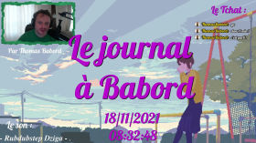 📰 Le journal de Babord 18/11/21 - 3 ans de GJ, Scandale d'Hôtel Dieu et Missika et RailCoop ! by Thomas Babord