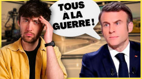 MACRON, ON N'EN VEUT PAS DE TA GUERRE ! 😡 (Réact Macron 20h) by Le Canard Réfractaire